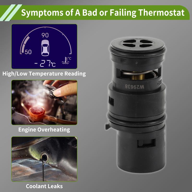 X Autohaux Engine Coolant Thermostat Housing Assembly for BMW X3 E83 2007-2010 3.0L