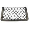 Car Storage Net 8"X12" Large Size ABS Plastic Netting Bag Organizer for Car Frame Stretch Mesh Net Universal Cargo with Screws