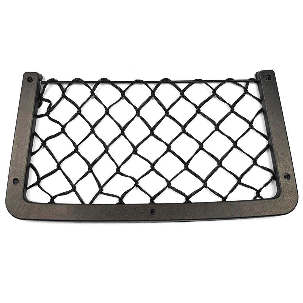 Сетка для хранения автомобиля 8"X12" большого размера, пластиковая сетка из АБС-пластика, органайзер для рамы автомобиля, эластичная сетка, универсальная, с винтами