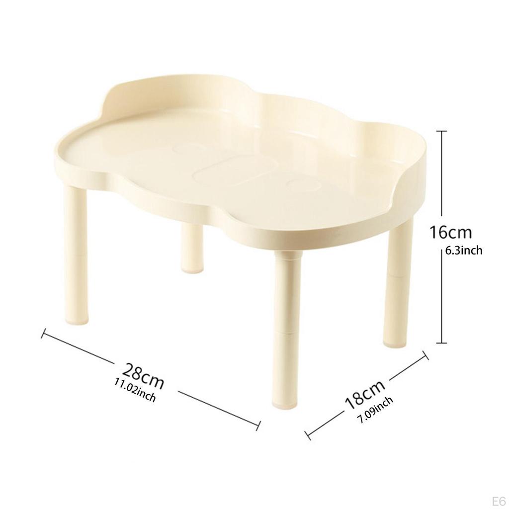 Hamster Adjustable Height Sturdy Stable Small Animals Platform for Exercise Wheel Food Bowl Water