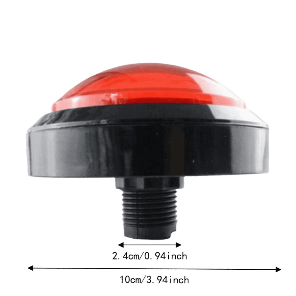 4pcs 100mm Diameter Arcade Push Button Convex Design LED Arcade Button Arcade Machine