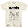 Oasis Lineart Room Natural Music T-shirt Tops Tees Men's Women's Unisex