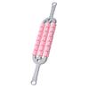 Non Slip Yoga Massage Stick Three-row Guasha Massager Tool  for Training Muscle Relaxation Body