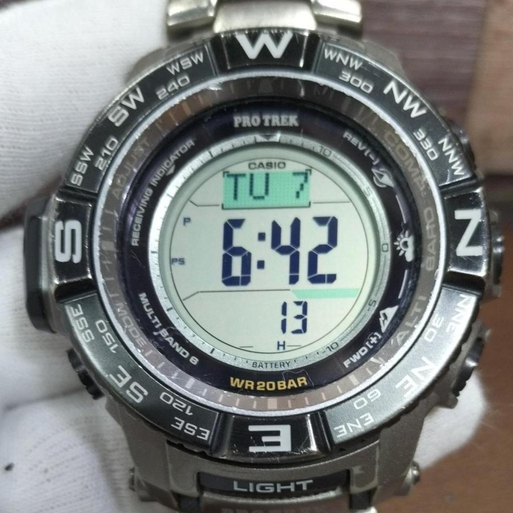 Б/у CASIO PRO TREK PRW-3500T-7JF Солар Радио
