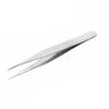 Stainless Steel Tweezers Nail Clip Stainless Steel Elbow Straight Point Nozzle Clip Mobile Phone Repair Diamond Drawing Tweezers