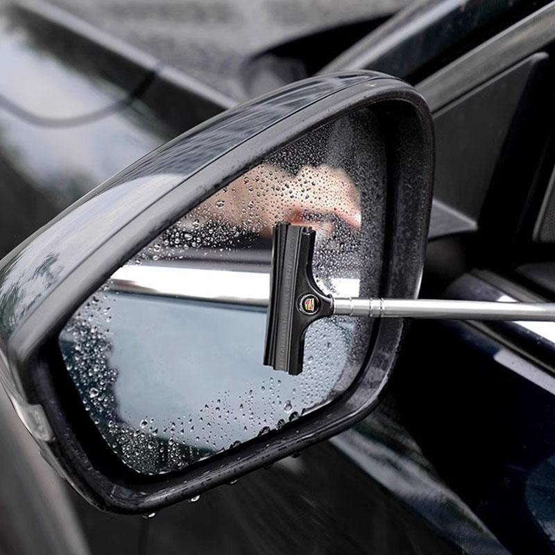 Multifunctional Car Scraper Window Wiper Extendable Glass Brush Squeegee For Cadillac XT5 XTS CTS BLS SLS DTS SRX Escalade Tiburon Deville