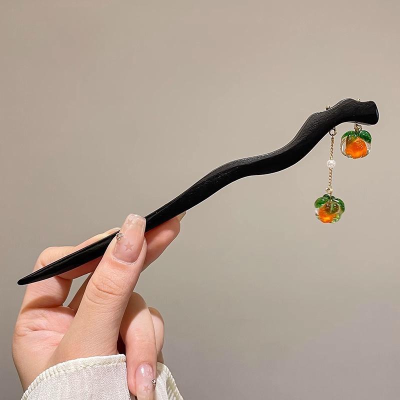 Винтажная китайская палочка для волос в стиле ханьфу, женская металлическая кисточка, вилка для волос, палочки для еды, заколка для волос, женские украшения, заколки для волос, аксессуары