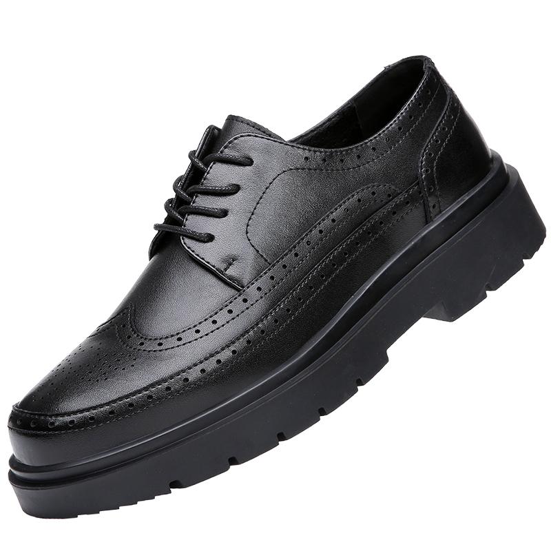 2024 Бренд Весна Осень Мужские Туфли На Шнуровке Повседневные Черные Кожаные Туфли Мужские Лоферы Роскошные Свадебные Вечерние Мужские Туфли Мужские