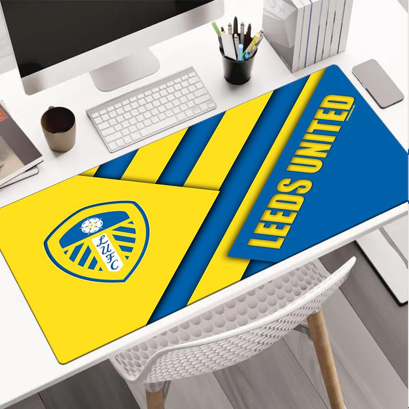 Leeds United Crest Legacy Mouse pad, Gaming Mouse Pad, keyboard pad, Desk Decor for computer notebook Fan Gift Birthday Gift