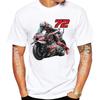 2025 New Marco Bezzecchi 72 Gp Riding Tshirt Summer Unisex Short Sleeve Sport Boy Hip Hop Casual White Tops Motorcycle Rider Tees