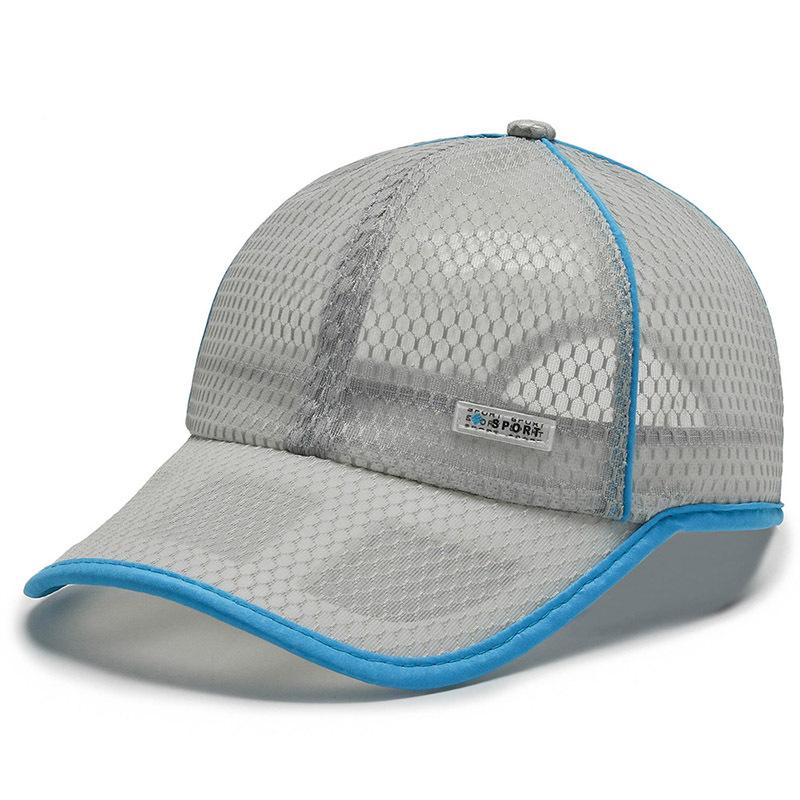 New Men's and Women's Mesh Baseball Cap Couple Trend F1 Truck Driver Outdoor Fishing Shade Travel Riding Sports Surfing Cool Hat