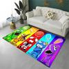 Game R-Rainbow Friends Cartoon Carpet Rug for Playroom Bedroom Living Room Sofa Home Decor,kid Area Rug Non-slip Floor Mat