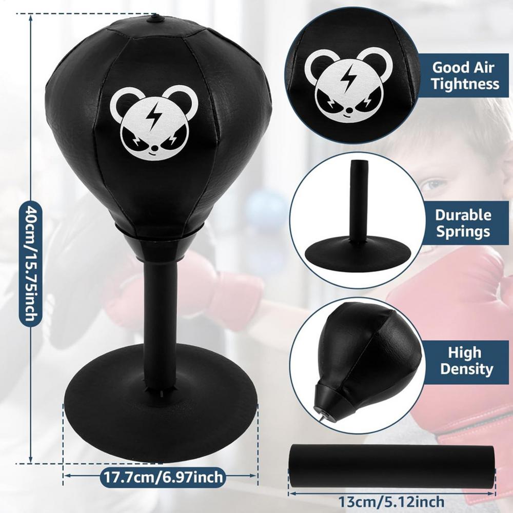Desktop Punching Bag Table Boxing Punch Ball Strong Suction Boxing Bag Speed Balls Kids Adults Stress Relief Toys Sports Equipme