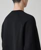 MUSINSA STANDARD Flat Terry Oversized Double Layer Sweatshirt [Black]