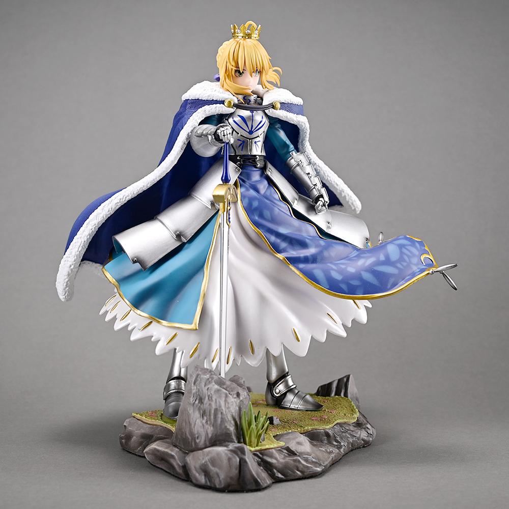 ПОСЛЕДНИЙ 27 см Fate/Grand Order Fate/stay night Сэйбер Алтрия Пендрагон Анимация ПВХ Фигурка Действия Игрушка Статуэтка Для Коллекционеров Взрослых