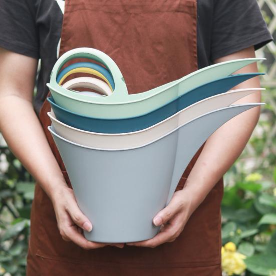 2л лейка с длинным ртом, износостойкая, большой емкости, лейка для цветов с ручкой, садовые принадлежности