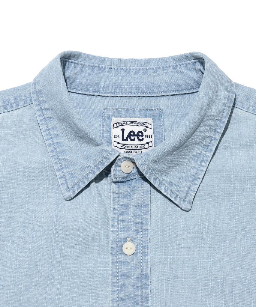 LEE Loco Pocket Denim Shirt Indigo Light