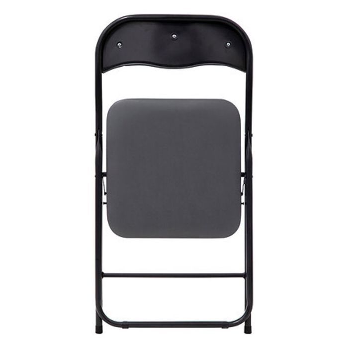 Lot de 4 chaises pliante PVC "Funny" Atmosphera - Gris