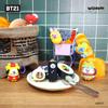 BT21 Брелок-фигурка Стрит-фуд_ШУКИ, Официальный, Оригинальный, Аутентичный, KPOP