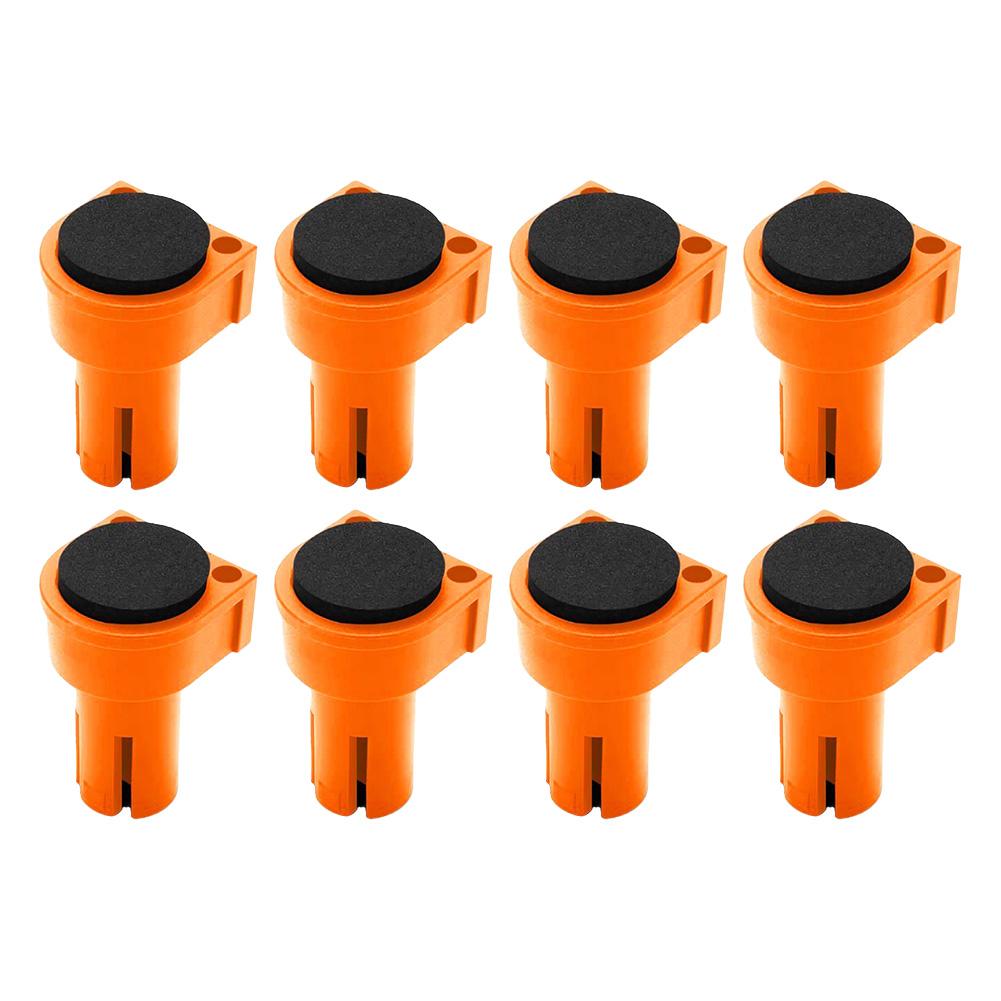 8Pcs Workbench Peg Brake Stops Clamp 19/20mm Dogs Woodworking Table Limit Block Workbench Workshop Tools Bench Clamp Set