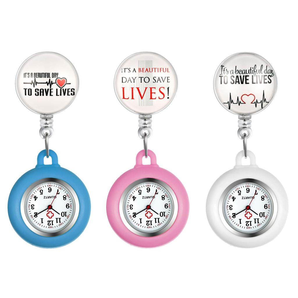 Lancardo Nurse Nurse Pocket Pocket Save Nursery Pink Watch, Watch, Watch, Watch, Силикон, Съемный, Растягивающийся, Мужской, Женский, Милый, Lifes,