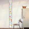 2M Высота Ростовая диаграмма Ростомер Съемный Измеритель роста Линейка Домашнее украшение