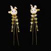 Cos Props Cute Hanfu Cosplay Tassels Kimono Hairpin Hair Clip Hair Accessories Rabbit