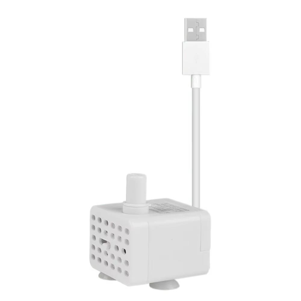 Ultra-quiet Mini Submersible Pump USB Charging Pet Water Dispenser Pump for Fish Tank