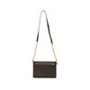Burberry Flap Closure Adjustable Shoulder Strap Cotton Linen Crossbody Bag Women Shoulder Bag Black Multicolor 80803211