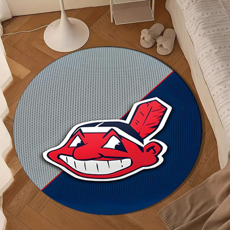 Indians football Round mat, Anti-slip Circle Carpet Chair rug For livingroom,Bedroom, doormat home decor Gift Christmas Gifts