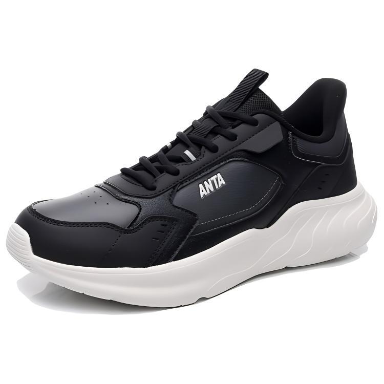 Anta Textile, Artificial Leather Slip Resistant Abrasion Resistant Slip Resistant Abrasion Resistant Low top Men's 112418814-2