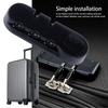 High Security Black Travel Luggage Lock with 3 Digit Combination Suitcase Security Lock for Suitcases and Backpacks