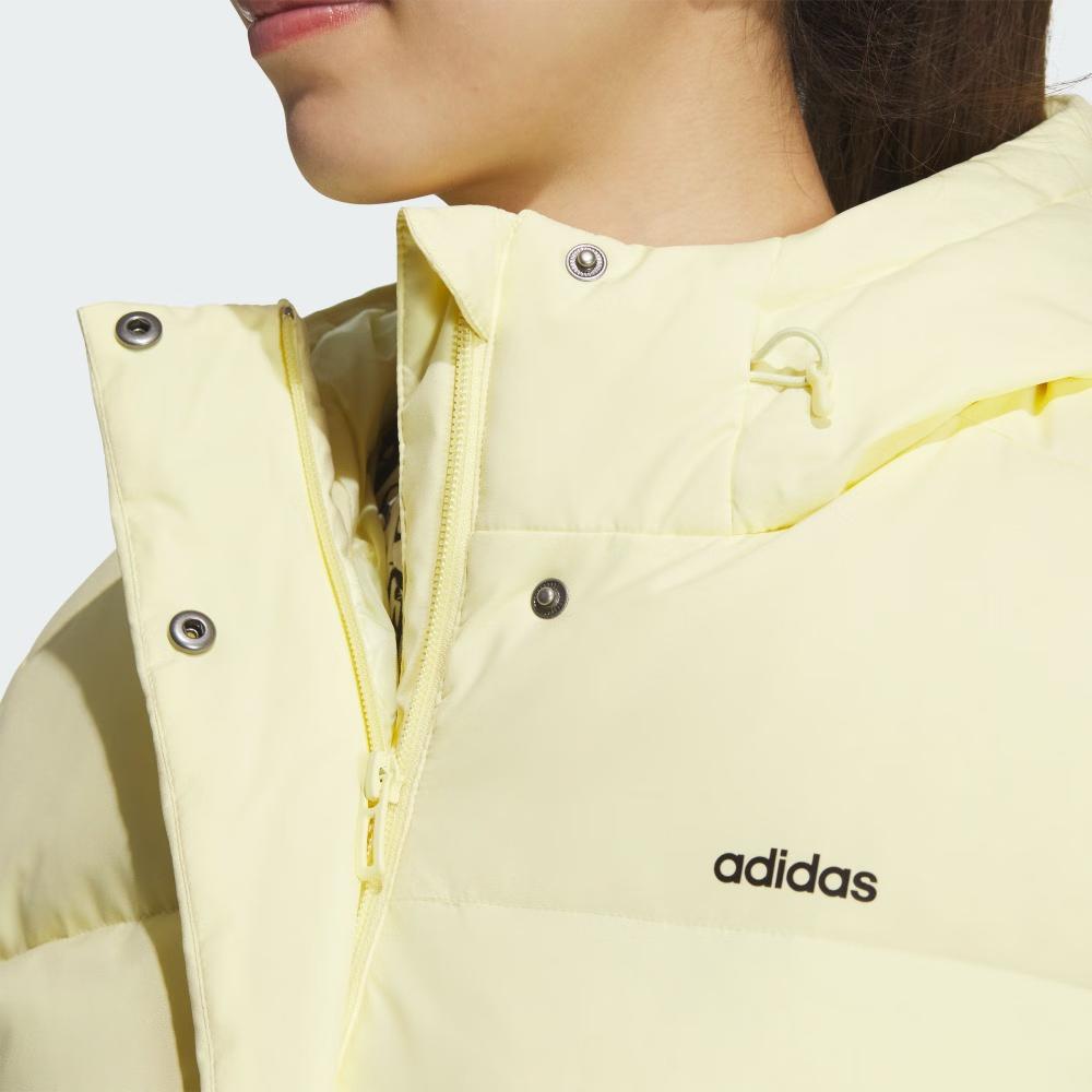adidas Женская желтая пуховая куртка JL9590