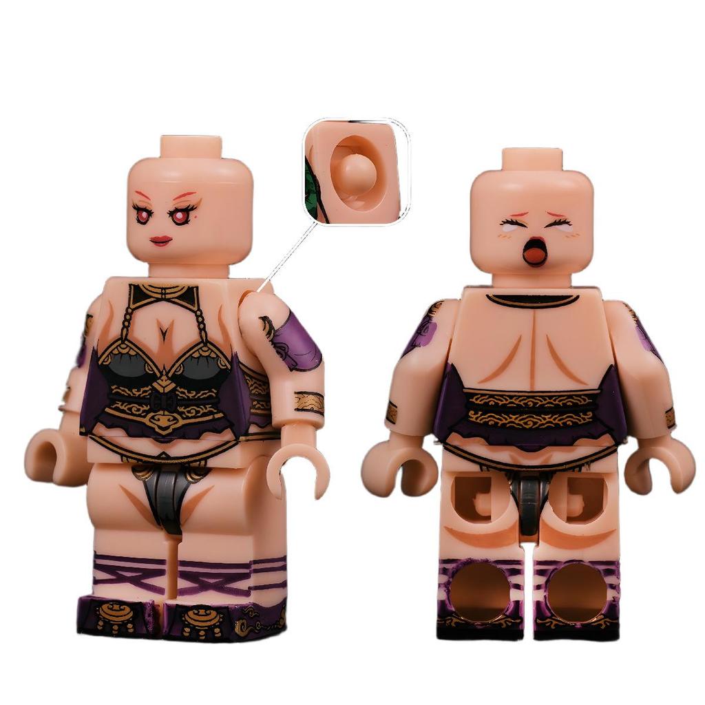 Zhang Fei Minifigure from Three Kingdoms Series, Compatible with LEGO, Romance of the Three Kingdoms Building Blocks