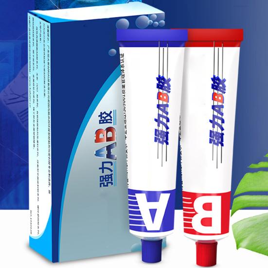 2 шт., клей для металла, быстроотверждаемый, устойчивый к солнечному свету клей AB, стекло, пластик, дерево, керамика, ремонтный клей для металла, столярные изделия