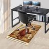 1PC Curious George Cookie Non-Slip Floor Carpet Compatible for Office&Living Room&Bedroom&Dining room -  Soft & Pattern-G0384