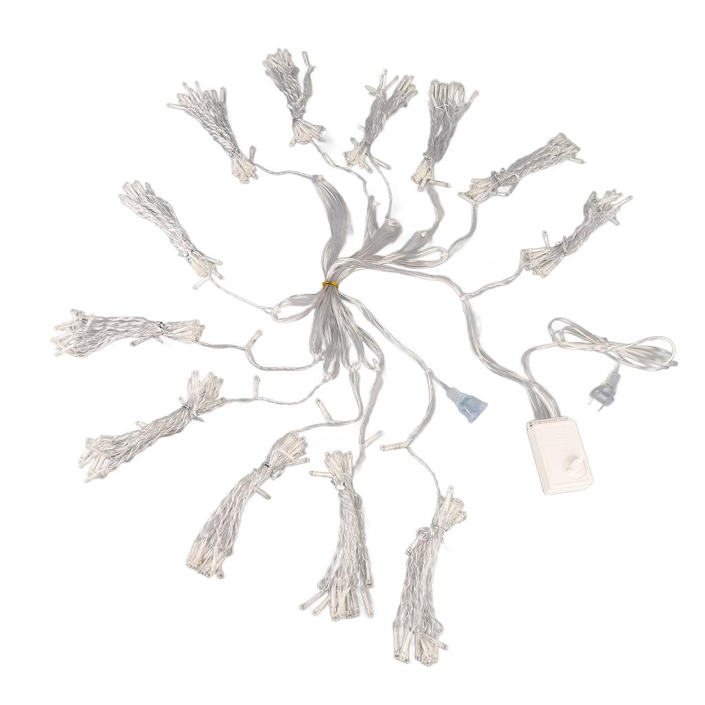 300 LED Window Curtain String Light Fairy Curtain Lights with Remote Controller for Bedroom Indoor