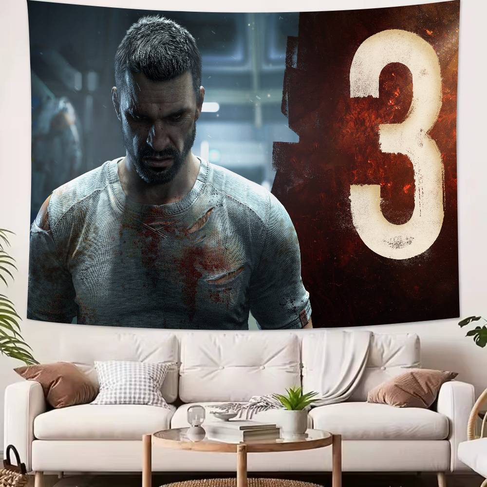 Модная Игра Крутая Dying Light Зверь Гобелен Популярное Украшение Комнаты Настенный Гобелен Арт-Комната Декор Дома Настенное Искусство Декор