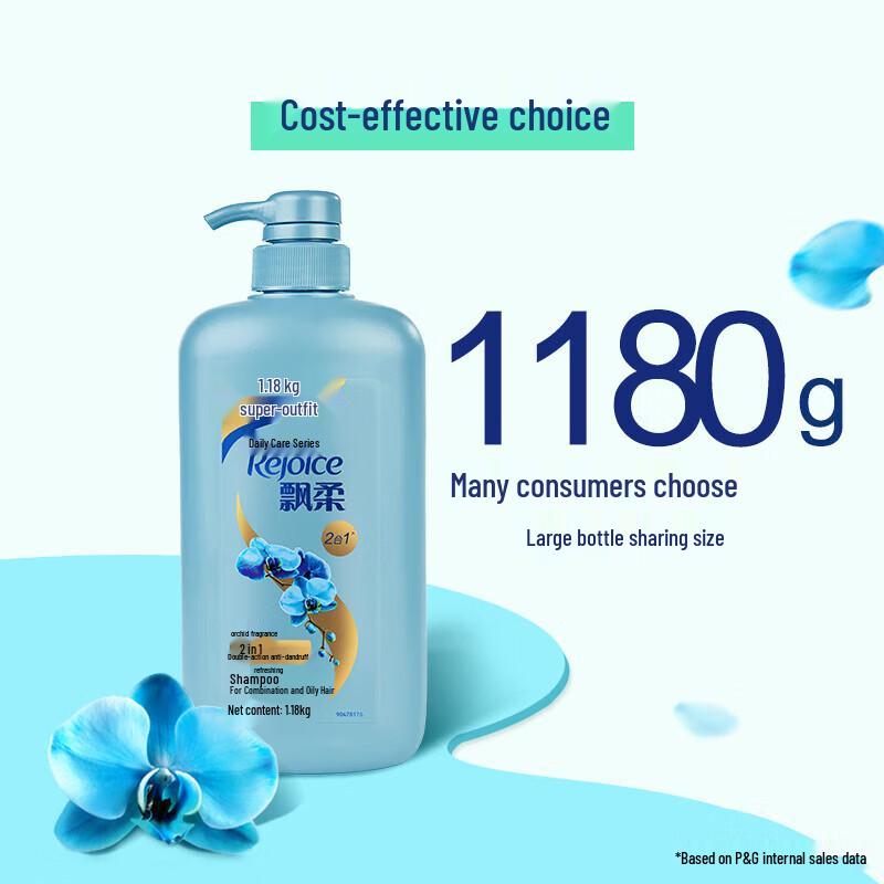 Rejoice Dual Care Anti-Dandruff & Refreshing Shampoo