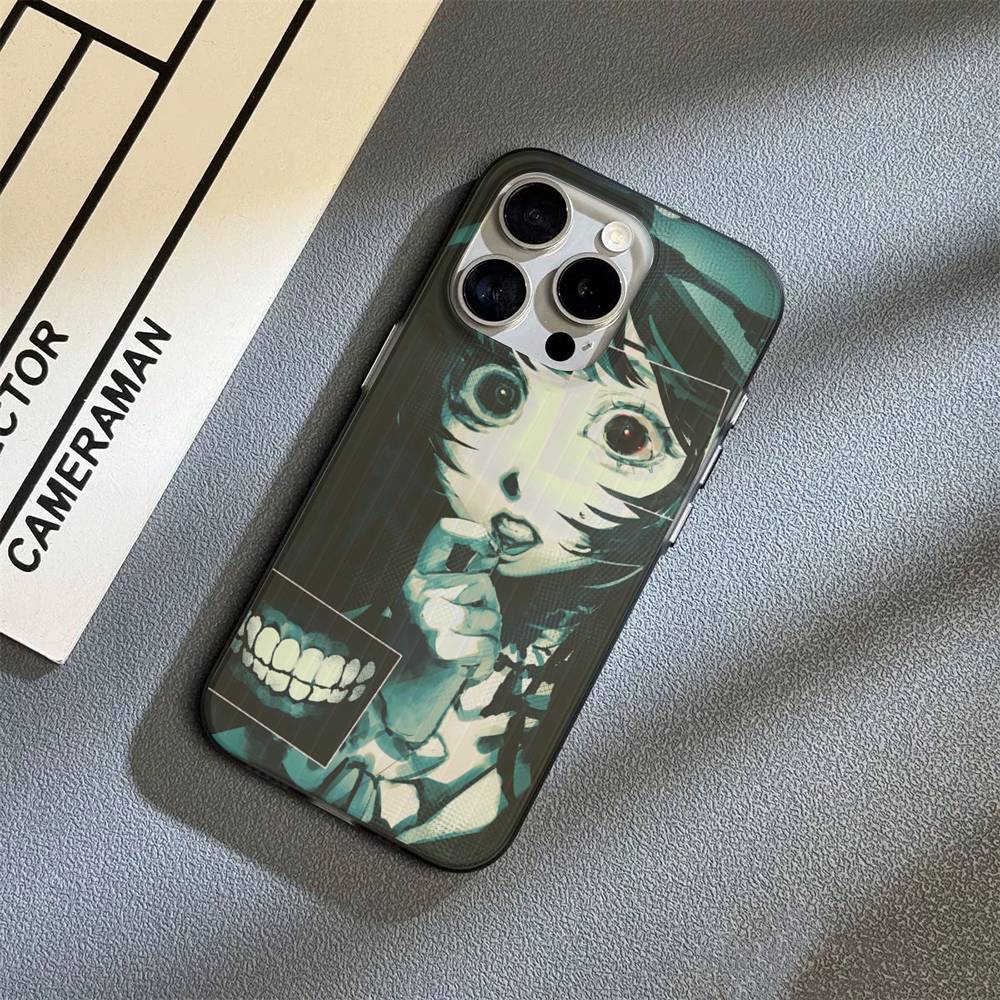 Популярная Игра Аниме M-Полоскание Рта Для IPhone 17 16 15 Plus Pro Max 12 14 Plus 11 13 Волна Гофрированная Полоска Чехол для Телефона