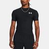 Under Armour Футболка HeatGear® OG с принтом логотипа, круглым вырезом, облегающим кроем и коротким рукавом, мужская, черная 1387560-001