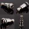 4Pcs Bolt-In Stainless Car Motorcycle Wheel Tyre Tire Valve Stems With Dust Caps