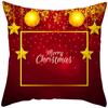Чехол на рождественскую подушку для дивана, спальни, новогоднего домашнего декора, веселого праздничного подарка, 45x45 см