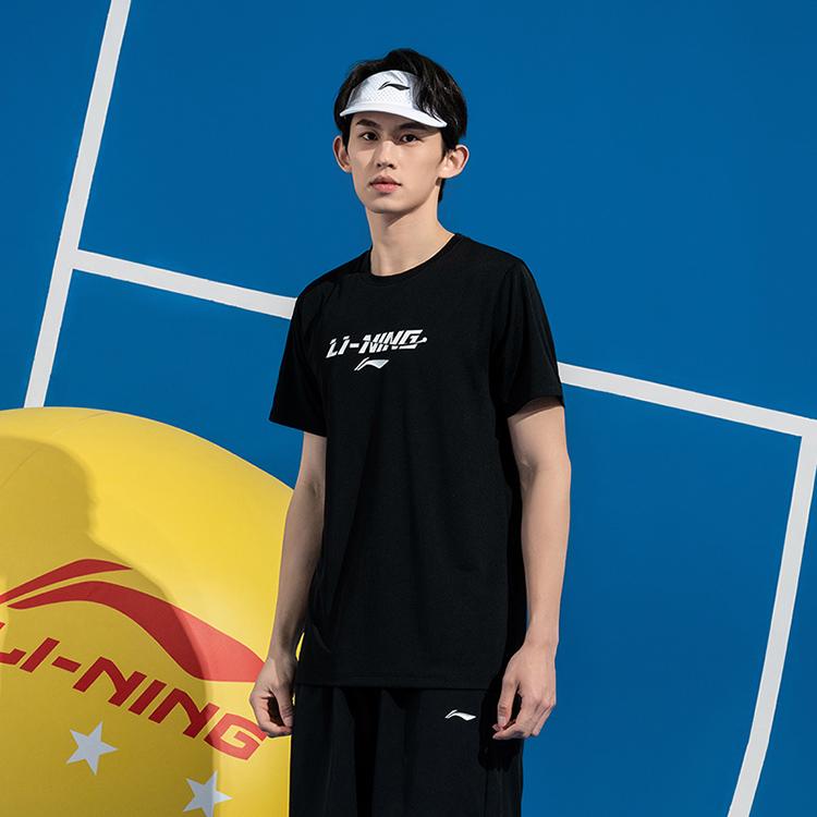 Коллекция настольного тенниса Li Ning Повседневная спортивная одежда Унисекс Черный ATSV605-1+AKSU789-3