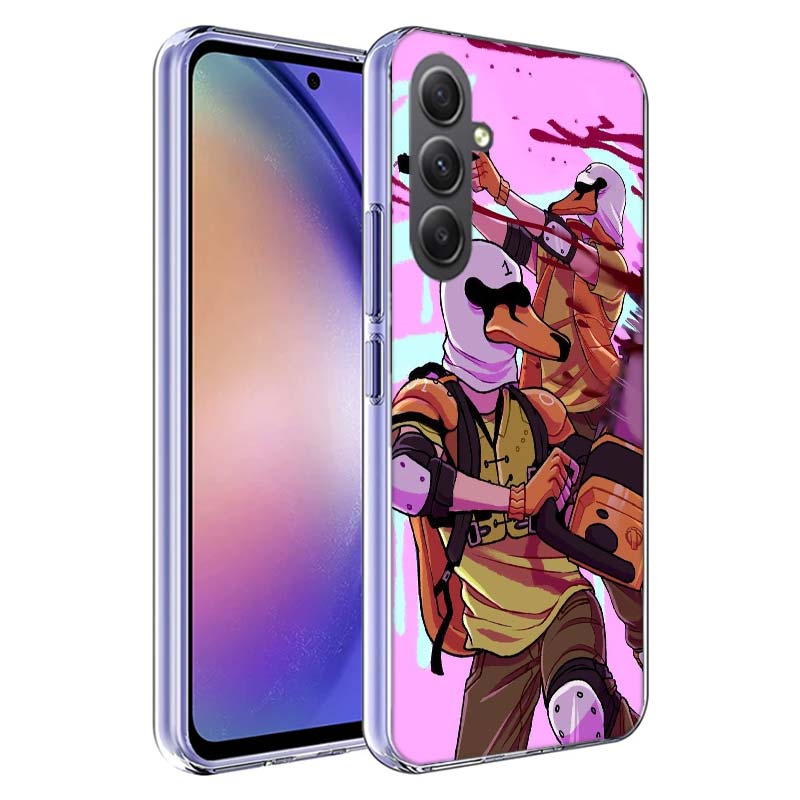 Игровой чехол Hotline Miami для Samsung A17 A37 A57 A07 A16 A26 A36 A56 A06 A02S A12 A22 A32 A52S A04S A14 A24 A34 A54 A03 A13