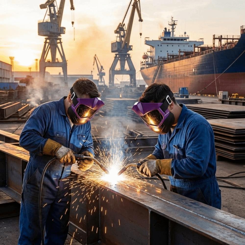 Ventilated Welding Face Shield Anti Glare Welding Helmet Welder Mask Electric Welding