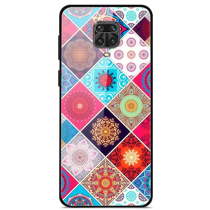 Закаленное Стекло Чехол Для Xiaomi Redmi Note 9S Чехол Мягкий Бампер Жесткий Стеклянный Чехол Для Xiaomi Redmi Note 9 S 9S Pro Max Чехол Для Телефона