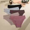 Seamless Panty For Women Solid Color Underwear Soft and Comfortable Lingerie
