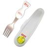 Вилка из нержавеющей стали Fisher Price Corn + футляр, разные цвета, 1 комплект, вилка + футляр