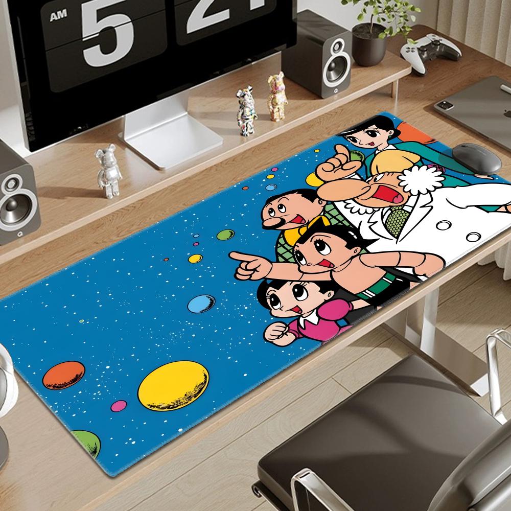 AAstroES BBoyS Mouse Pad Nonslip Locking Edge Desk Mat PC Laptop Accessories Rubber Office Keyboard Large Gamers Decoracion